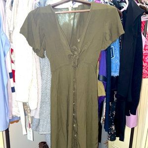 boho midi dress 🌿